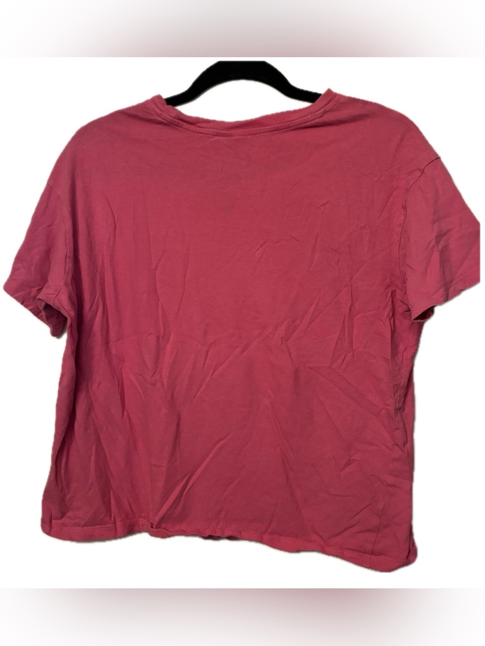 Hello Kitty Sanrio Boxy Crop Graphic Tee Pink Sz S Kawaii Y2K Harajuko Soft Girl - Picture 12 of 16